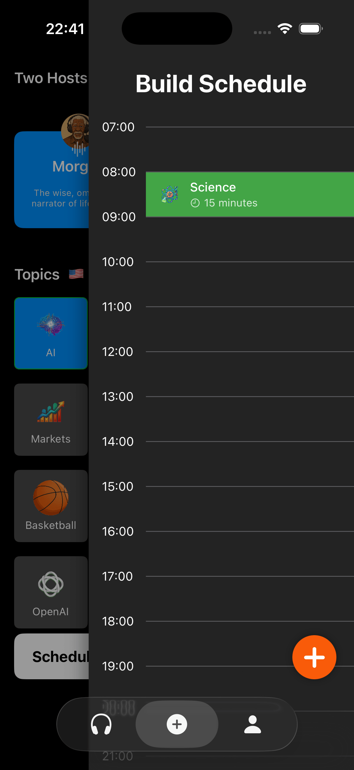 Fresh Daily Interface